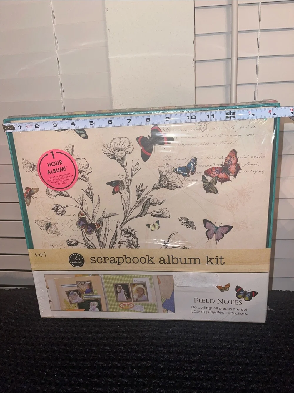Field of Notes‎ Scrapbook Album Kit New New Sealed